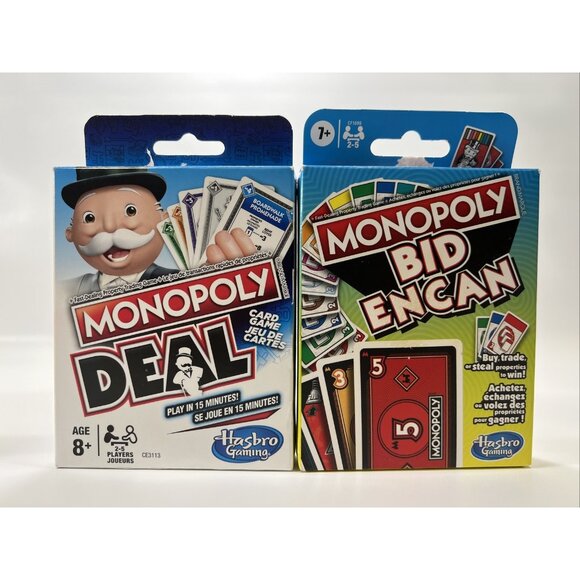 Travel Card Games 4 Pack - Monopoly, Trivial Pursuit, Family Charades *Read* - Picture 2 of 11